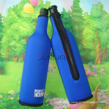 Custom Bottle Holder, Insulated Neoprene Wine Bottle Cooler (BC0006)